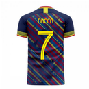 Colombia 2020-2021 Third Concept Football Kit (Libero) (BACCA 7)