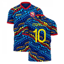 Colombia 2021-2022 Fourth Concept Football Kit (Libero) (MORELOS 10)