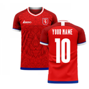 Czech Republic 2020-2021 Home Concept Kit (Libero) (Your Name)