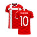 Denmark 2020-2021 Home Concept Football Kit (Viper) (Your Name)