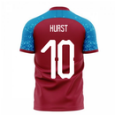 East London 2020-2021 Home Concept Football Kit (Libero) (HURST 10)