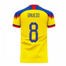 Ecuador 2020-2021 Home Concept Football Kit (Libero) (GRUEZO 8)