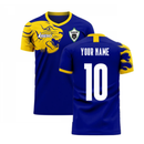 Gabon 2020-2021 Away Concept Football Kit (Libero) (Your Name)