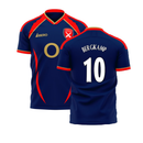 North London Reds 2006 Style Away Concept Shirt (Libero) (Bergkamp 10)