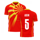 North Macedonia 2020-2021 Home Concept Shirt (Libero) (ADEMI 5)