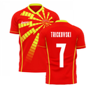 North Macedonia 2020-2021 Home Concept Shirt (Libero) (TRICKOVSKI 7)