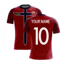 Norway 2020-2021 Home Concept Football Kit (Airo) (Your Name)