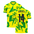 Norwich 2020-2021 Home Concept Football Kit (Libero) (Cantwell 14)
