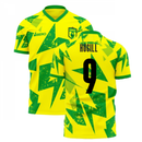 Norwich 2020-2021 Home Concept Football Kit (Libero) (Hugill 9)