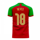 Portugal 2020-2021 Home Concept Football Kit (Fans Culture) (Neves 18)