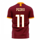 Roma 2020-2021 Home Concept Football Kit (Libero) - No Sponsor (PEDRO 11)