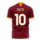 Roma 2020-2021 Home Concept Football Kit (Libero) (TOTTI 10)
