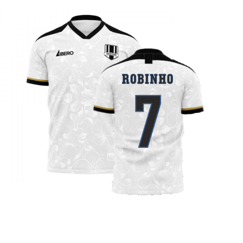 Santos 2020-2021 Home Concept Football Kit (Libero) (ROBINHO 7)