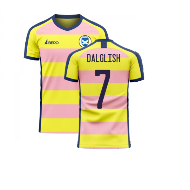 Scotland 2020-2021 Away Concept Football Kit (Libero) (DALGLISH 7)