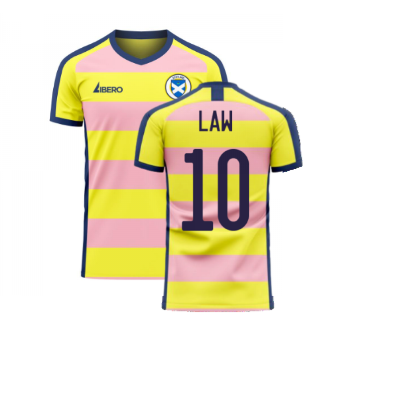 Scotland 2020-2021 Away Concept Football Kit (Libero) (LAW 10)