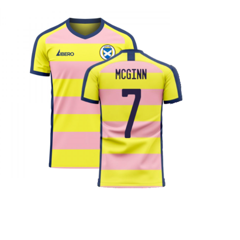 Scotland 2020-2021 Away Concept Football Kit (Libero) (McGinn 7)
