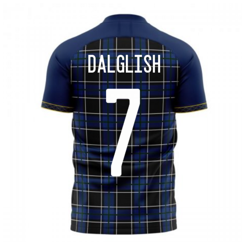 Scotland 2020-2021 Home Concept Football Kit (Libero) (DALGLISH 7)