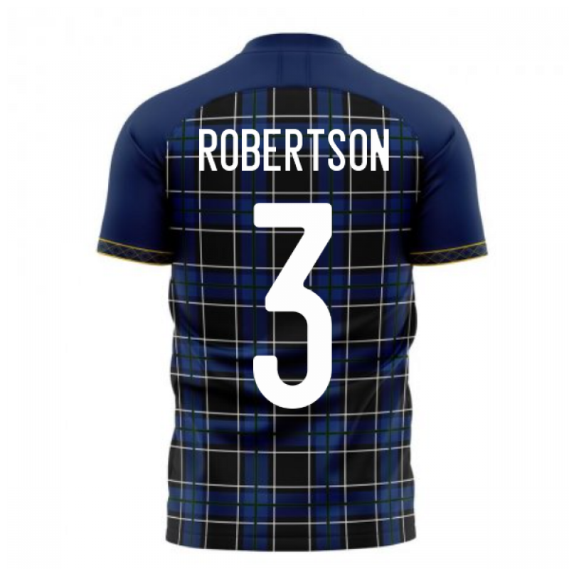 Scotland 2020-2021 Home Concept Football Kit (Libero) (ROBERTSON 3)