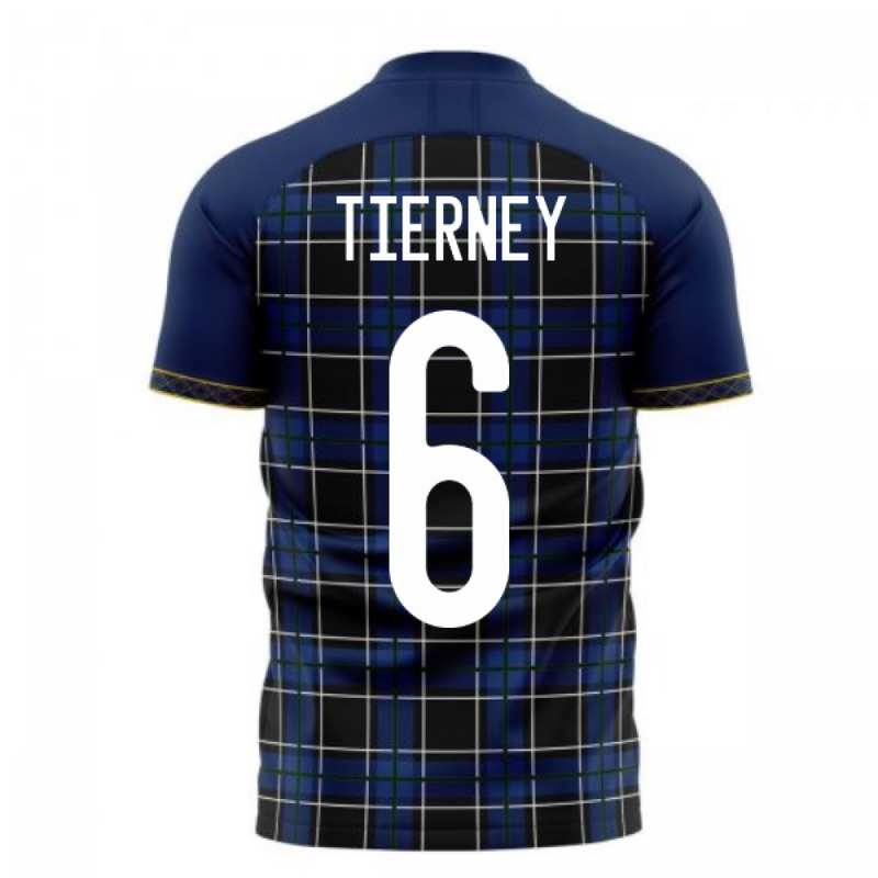 Scotland 2020-2021 Home Concept Football Kit (Libero) (TIERNEY 6)