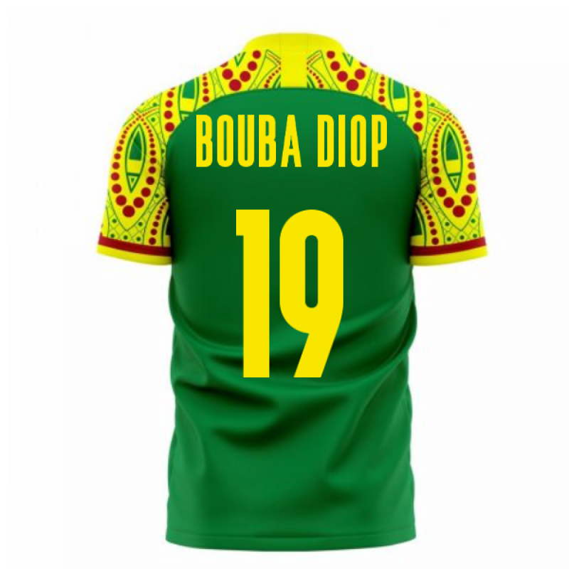 Senegal 2020-2021 Away Concept Football Kit (Libero) (BOUBA DIOP 19)