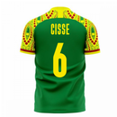 Senegal 2020-2021 Away Concept Football Kit (Libero) (CISSE 6)