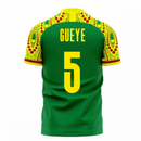 Senegal 2020-2021 Away Concept Football Kit (Libero) (GUEYE 5)