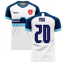 Slovakia 2020-2021 Home Concept Football Kit (Libero) (MAK 20)