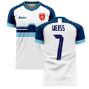 Slovakia 2020-2021 Home Concept Football Kit (Libero) (WEISS 7)
