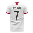South Korea 2020-2021 Away Concept Football Kit (Libero) (H M SON 7)