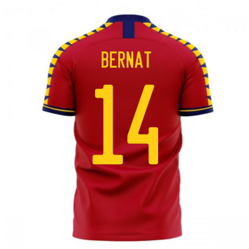 Spain 2020-2021 Home Concept Football Kit (Libero) (BERNAT 14)