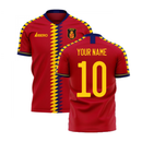 Spain 2020-2021 Home Concept Football Kit (Libero) (Your Name)
