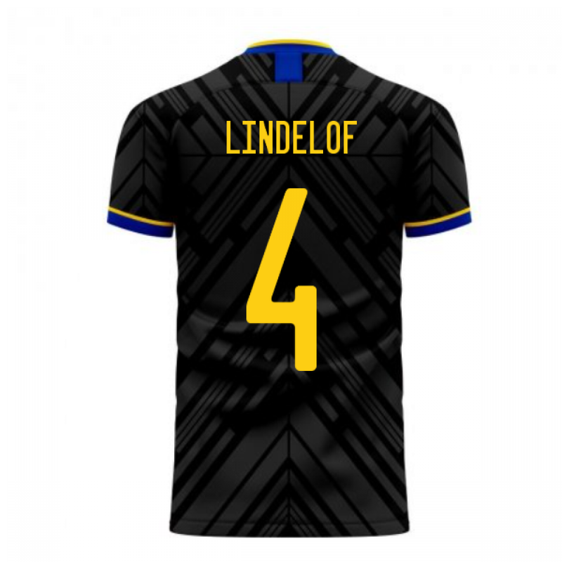 Sweden 2020-2021 Away Concept Football Kit (Libero) (LINDELOF 4)