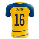 Sweden 2020-2021 Home Concept Football Kit (Airo) (KRAFTH 16)