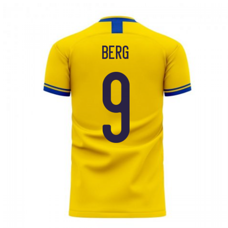 Sweden 2020-2021 Home Concept Football Kit (Libero) (BERG 9)
