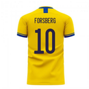 Sweden 2020-2021 Home Concept Football Kit (Libero) (FORSBERG 10)