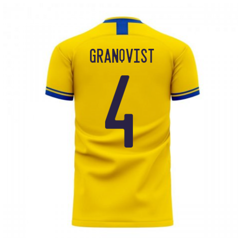 Sweden 2020-2021 Home Concept Football Kit (Libero) (GRANQVIST 4)