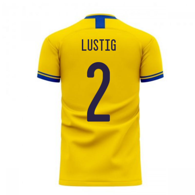 Sweden 2020-2021 Home Concept Football Kit (Libero) (LUSTIG 2)