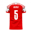 Switzerland 2020-2021 Retro Concept Football Kit (Libero) (AKANJI 5)