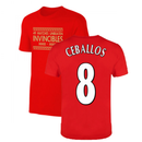The Invincibles 49 Unbeaten T-Shirt (Red) (CEBALLOS 8)