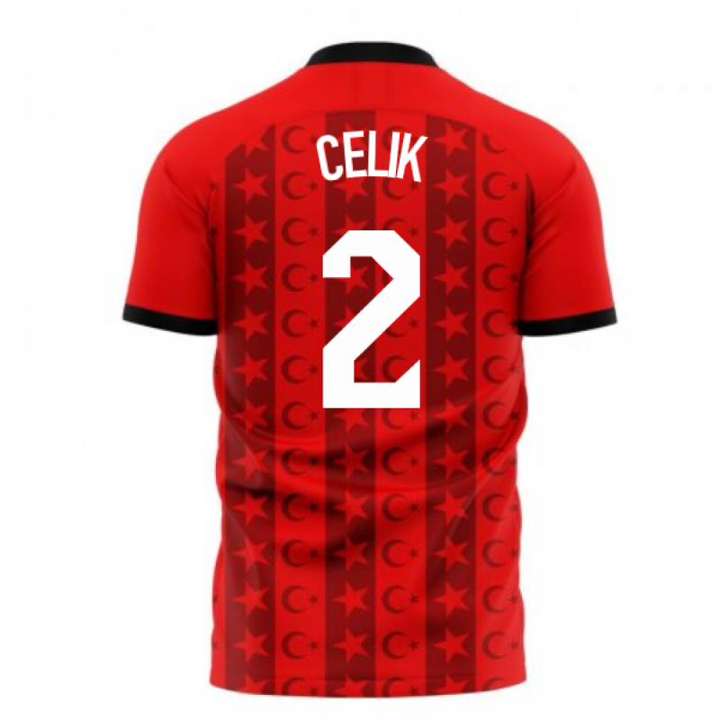 Turkey 2020-2021 Home Concept Football Kit (Libero) (CELIK 2)