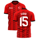Turkey 2020-2021 Home Concept Football Kit (Libero) (KABAK 15)