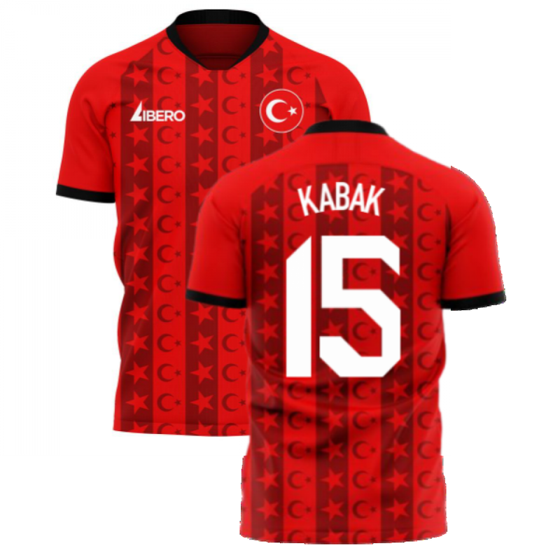Turkey 2020-2021 Home Concept Football Kit (Libero) (KABAK 15)