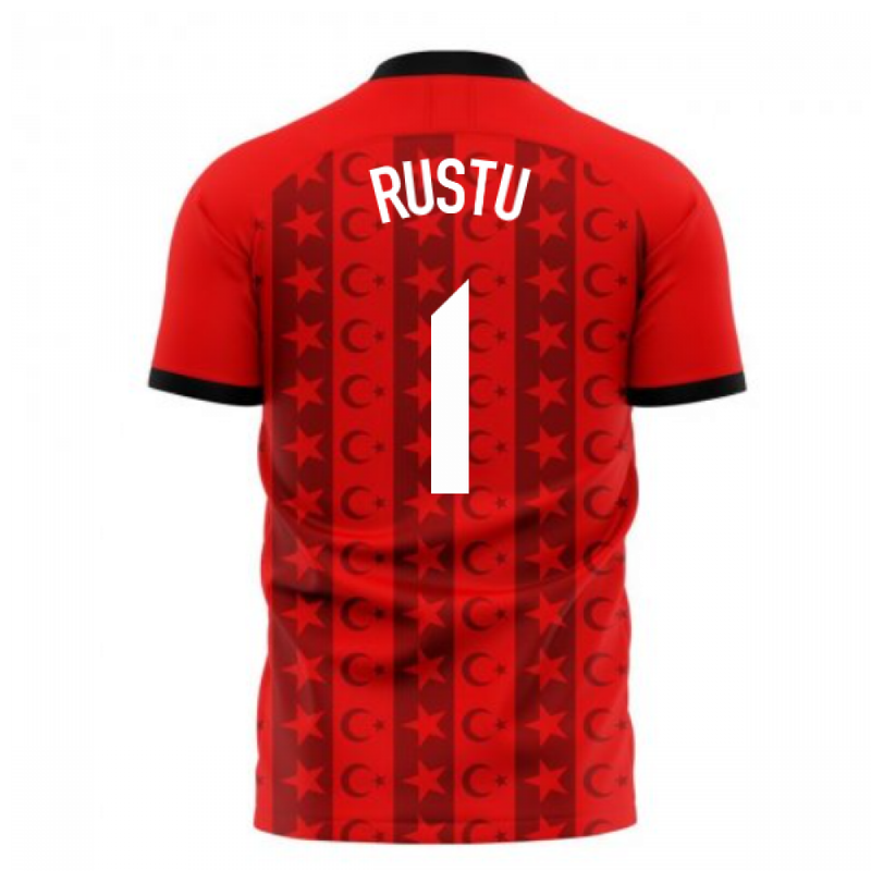 Turkey 2020-2021 Home Concept Football Kit (Libero) (RUSTU 1)