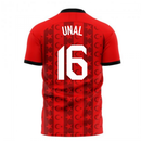Turkey 2020-2021 Home Concept Football Kit (Libero) (UNAL 16)