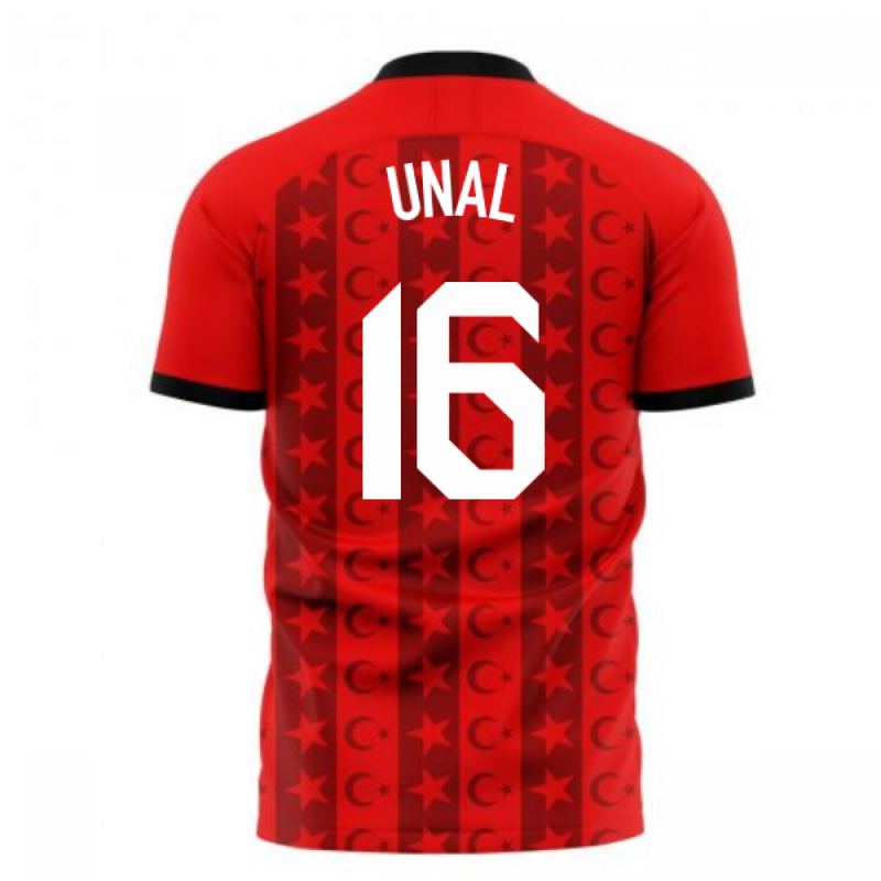 Turkey 2020-2021 Home Concept Football Kit (Libero) (UNAL 16)