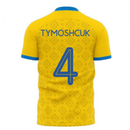 Ukraine 2020-2021 Home Concept Football Kit (Libero) (TYMOSHCUK 4)
