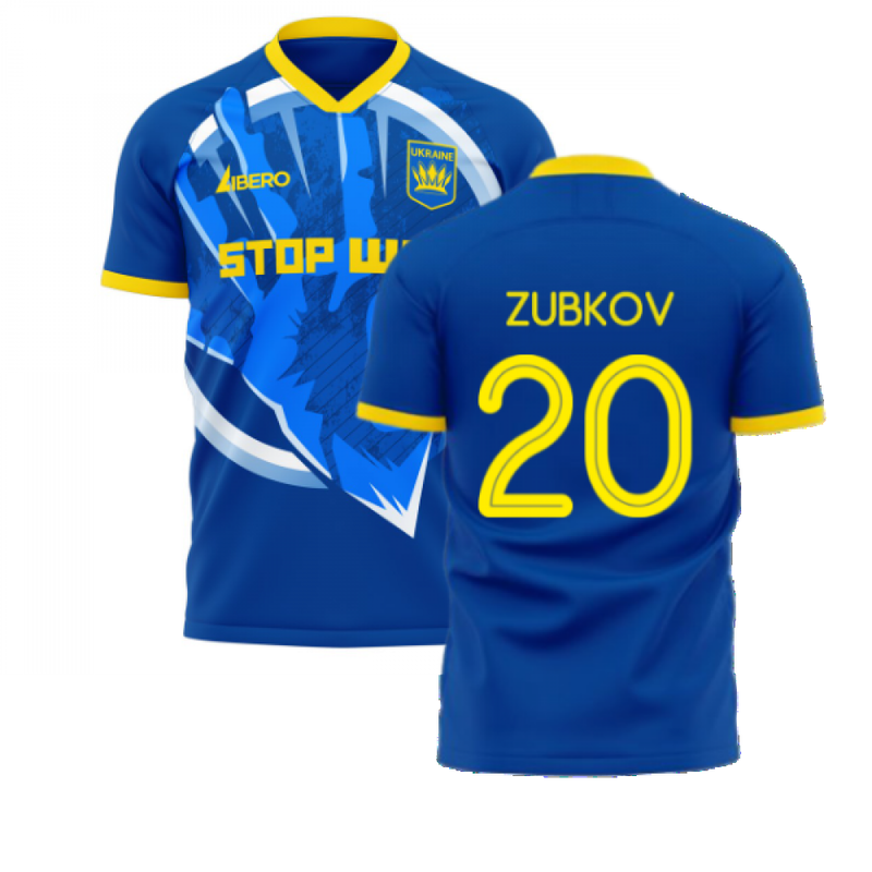 Ukraine Stop War Graphic Concept Kit (Libero) - Blue (ZUBKOV 20)