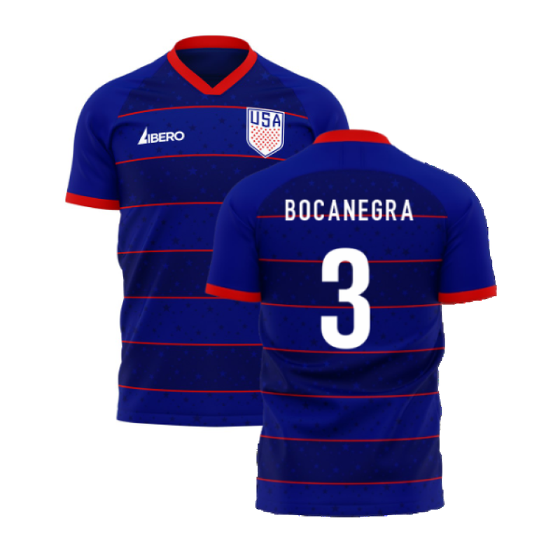 United States 2023-2024 Away Concept Football Kit (Libero) (BOCANEGRA 3)