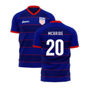 United States 2023-2024 Away Concept Football Kit (Libero) (MCBRIDE 20)