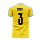 Uruguay 2020-2021 Away Concept Football Kit (Libero) (D.GODIN 3)